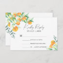 Search for number attending rsvp cards Watercolor