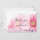 Search for pink gerbera thank you cards Daisy