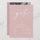 Search for rose bridal shower invitations Dusty pink