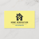 Search for renovation business cards Handyman