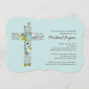 Search for blue and brown christening invitations Boy