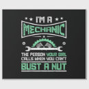 Search for auto mechanic wrapping paper Mechanics