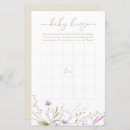 Search for baby shower programmes Floral
