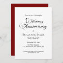 Search for first wedding anniversary invitations Vow renewal