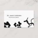 Search for bacterium business cards Microbiologist