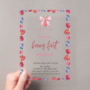 Search for blueberry birthday invitations Pink