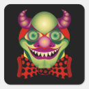 Search for scary clown stickers Horror