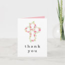 Search for pink christening invitations Botanical