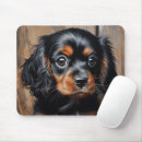 Search for spaniel puppy mousepads Cavalier king charles spaniel