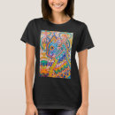 Search for psychedelic cat tshirts Louis wain