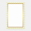 Search for zigzag post it notes Gold