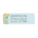 Search for matching return address labels Flowers