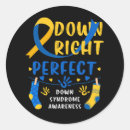 Search for down syndrom stickers Yellow