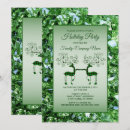 Search for trendy christmas invitations Green