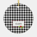 Search for red and black buffalo plaid christmas tree decorations Festive