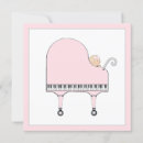 Search for music baby shower invitations Pink