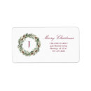 Search for non return address labels Watercolor