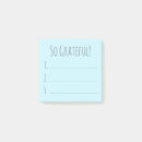 Search for gratitude post it notes Blue