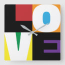 Search for love clocks Decorative