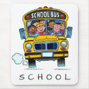 Search for yellow bus mousepads Children