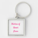 Search for honour key rings Matron of honour