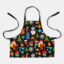 Search for retro funny aprons Merry christmas