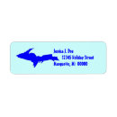 Search for michigan return address labels Yooper