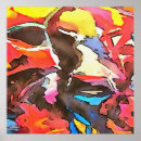 Search for abstract cow art Bull