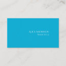 Search for light blue business cards Modern
