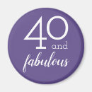 Search for 40 years old magnets Typography