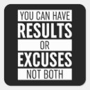 Search for no excuses stickers Motivational