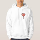 Search for king queen hoodies Heart