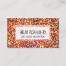 Search for candy business cards Cupcake