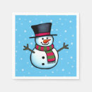 Search for snowman napkins Happy