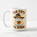 Search for ghost halloween mugs Too cute to spook