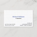 Search for blue and white business cards Geometric