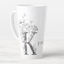 Search for text monogram mugs Floral botanical monogram