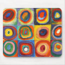 Search for concentric circle mousepads Wassily kandinsky