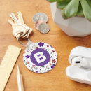 Search for floral key rings Colorful
