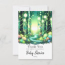 Search for enchanted forest thank you cards Woodland