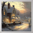 Search for christmas village posters Magical