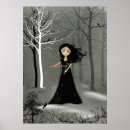 Search for goth girl posters Black