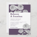 Search for dahlia wedding invitations White