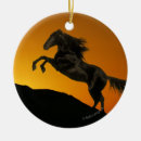 Search for horse silhouette christmas tree decorations Equestrian