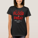 Search for threats tshirts Blood