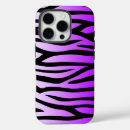 Search for purple zebra iphone cases Black