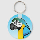 Search for macaw key rings Blue and yellow macaw
