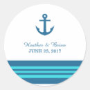 Search for blue wedding stickers Anchor
