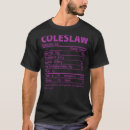 Search for coleslaw tshirts Funny