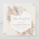 Search for palm leaves save the dates Pampas grass